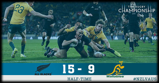 All Blacks v Wallabies Bledisloe Cup 2
